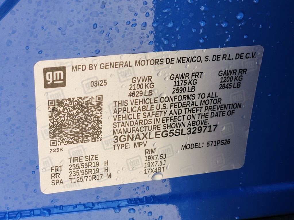 2025 Chevrolet Equinox RS