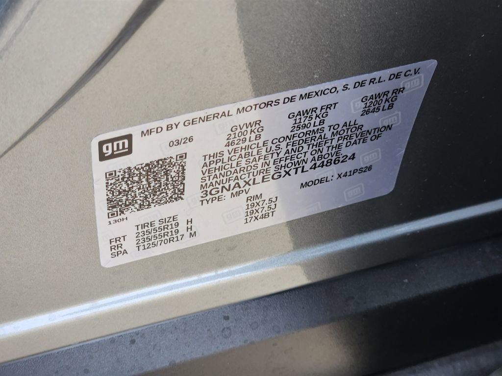 2026 Chevrolet Equinox RS