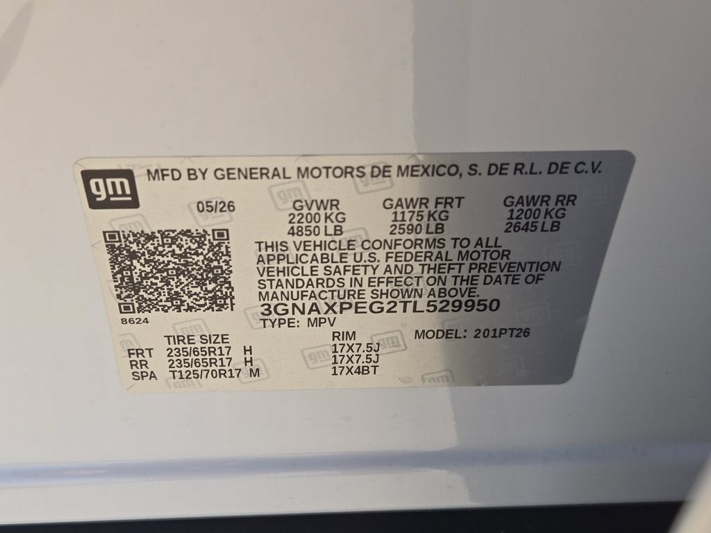 2026 Chevrolet Equinox LT