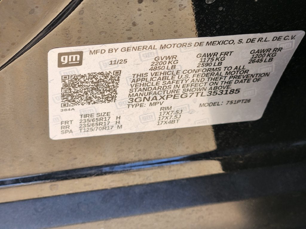 2026 Chevrolet Equinox LT