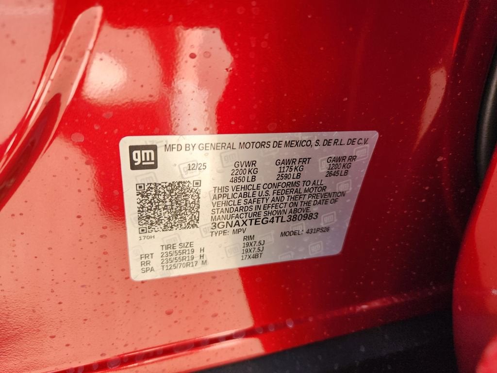 2026 Chevrolet Equinox RS