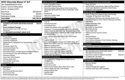 2023 Chevrolet Blazer 3LT