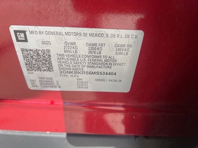 2021 Chevrolet Blazer RS