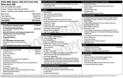 2024 GMC Sierra 1500 AT4