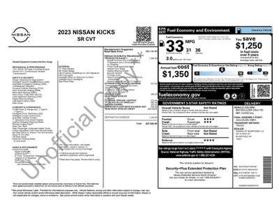 2023 Nissan Kicks SR