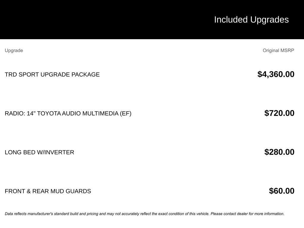 2024 Toyota Tacoma 4WD SR5