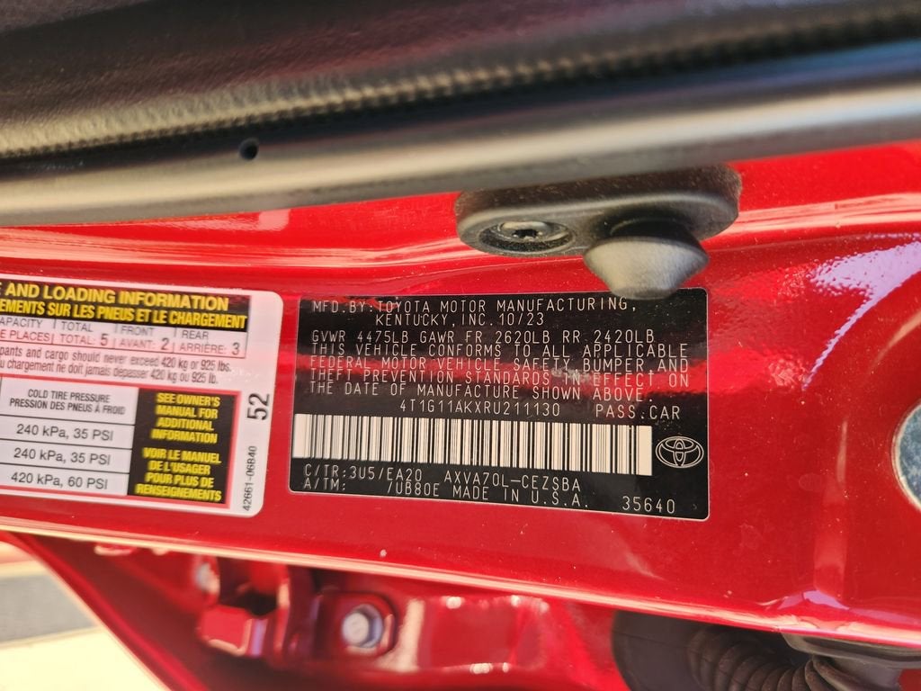 2024 Toyota Camry SE