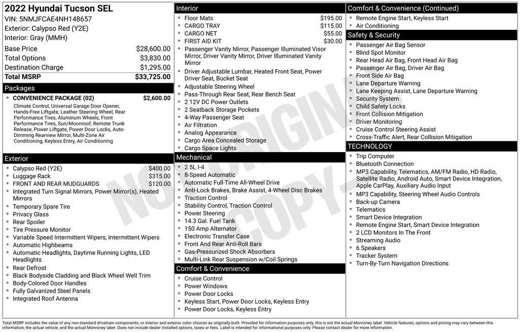 2022 Hyundai Tucson SEL