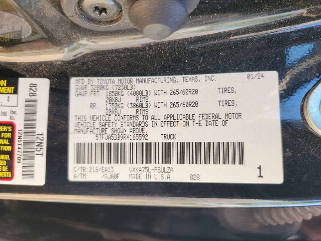 2024 Toyota Tundra 4WD Limited