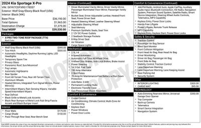2024 Kia Sportage X-Pro