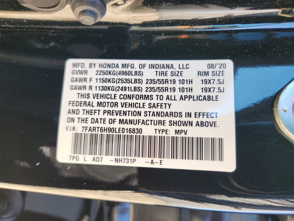 2020 Honda CR-V Hybrid Touring