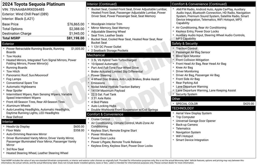 2024 Toyota Sequoia SR5