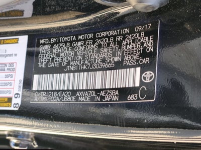 2018 Toyota Camry LE