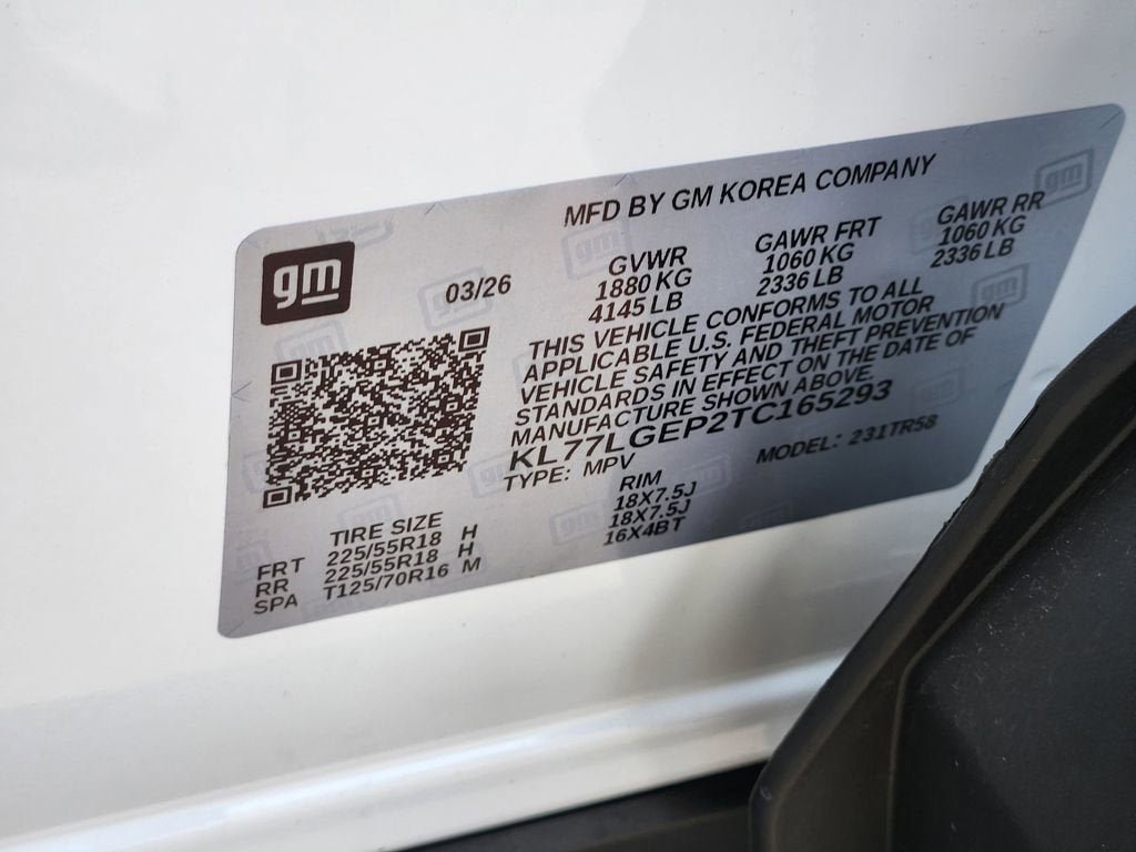 2026 Chevrolet Trax 1RS