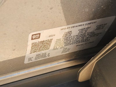 2026 Chevrolet Trax 1RS