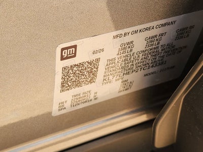 2026 Chevrolet Trax LT