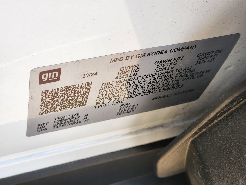 2025 Chevrolet Trax LT