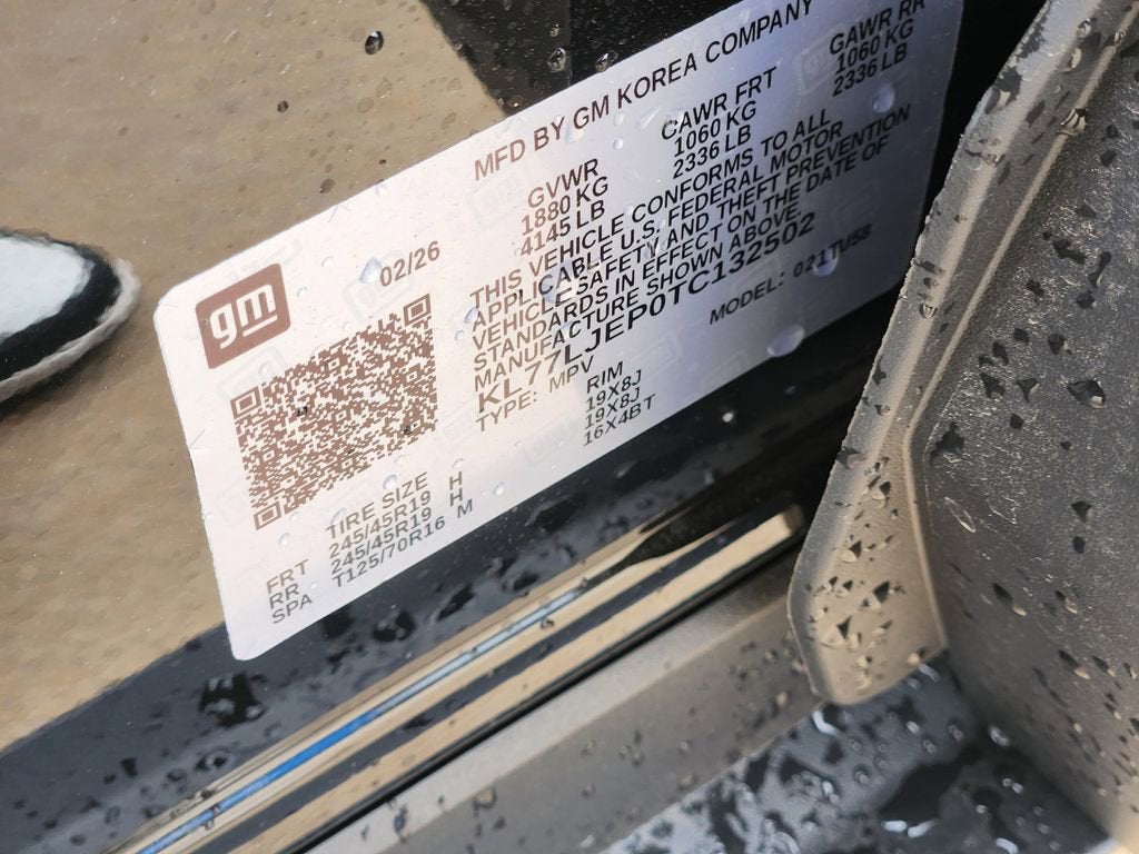 2026 Chevrolet Trax 2RS