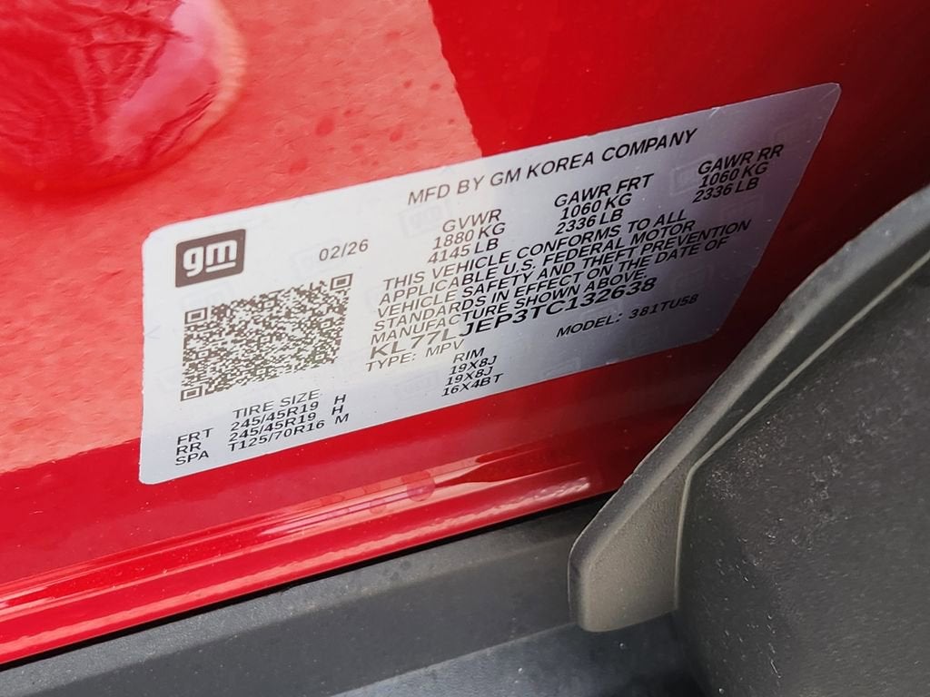 2026 Chevrolet Trax 2RS