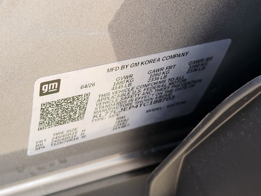 2026 Chevrolet Trax 2RS