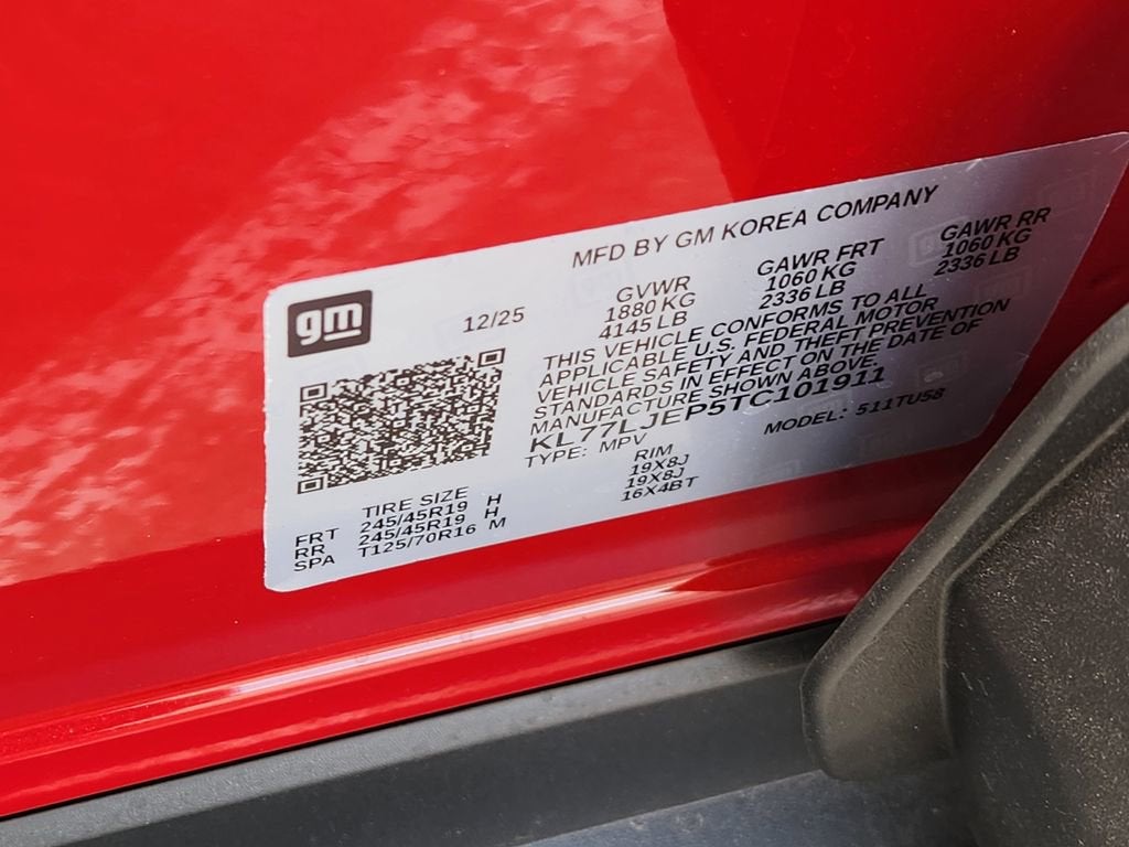 2026 Chevrolet Trax 2RS