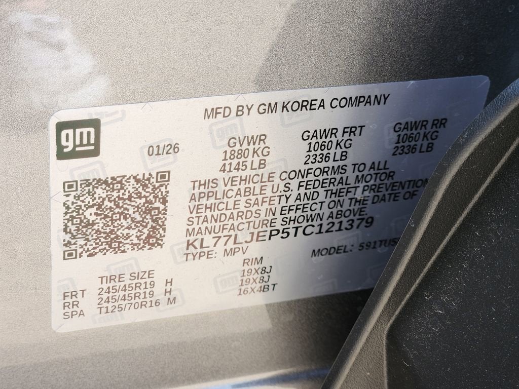 2026 Chevrolet Trax 2RS