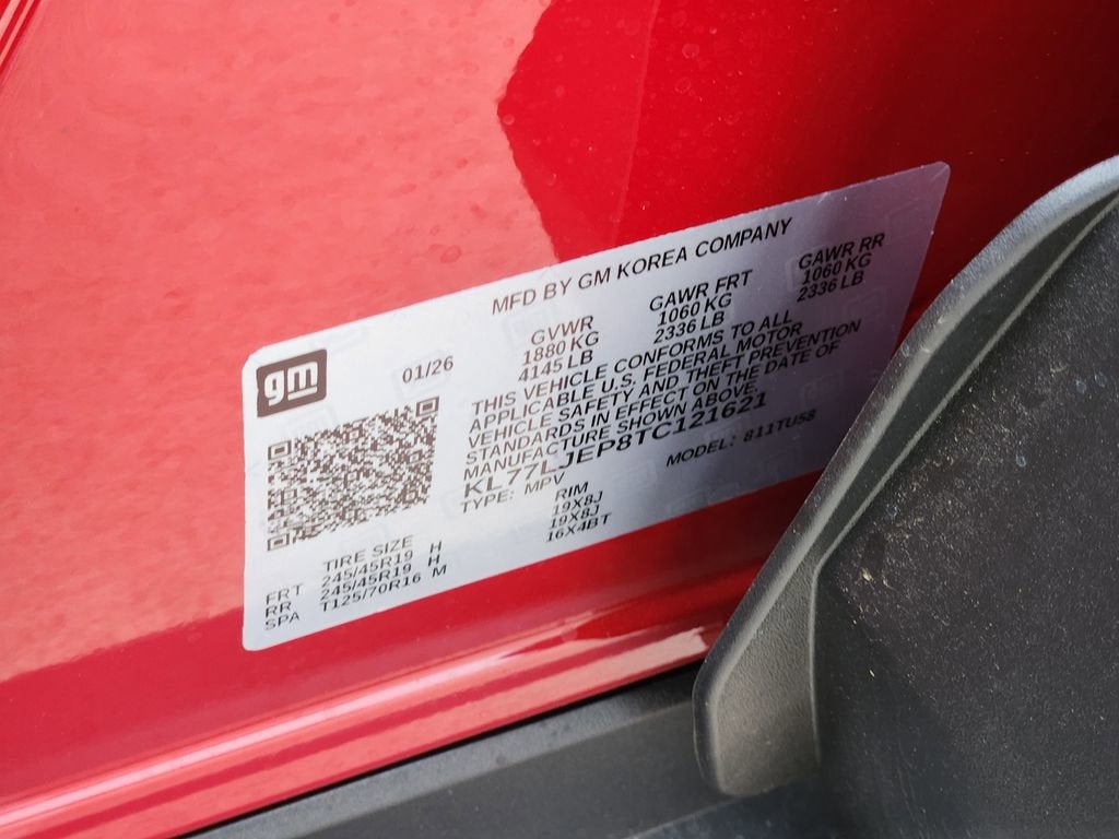 2026 Chevrolet Trax 2RS