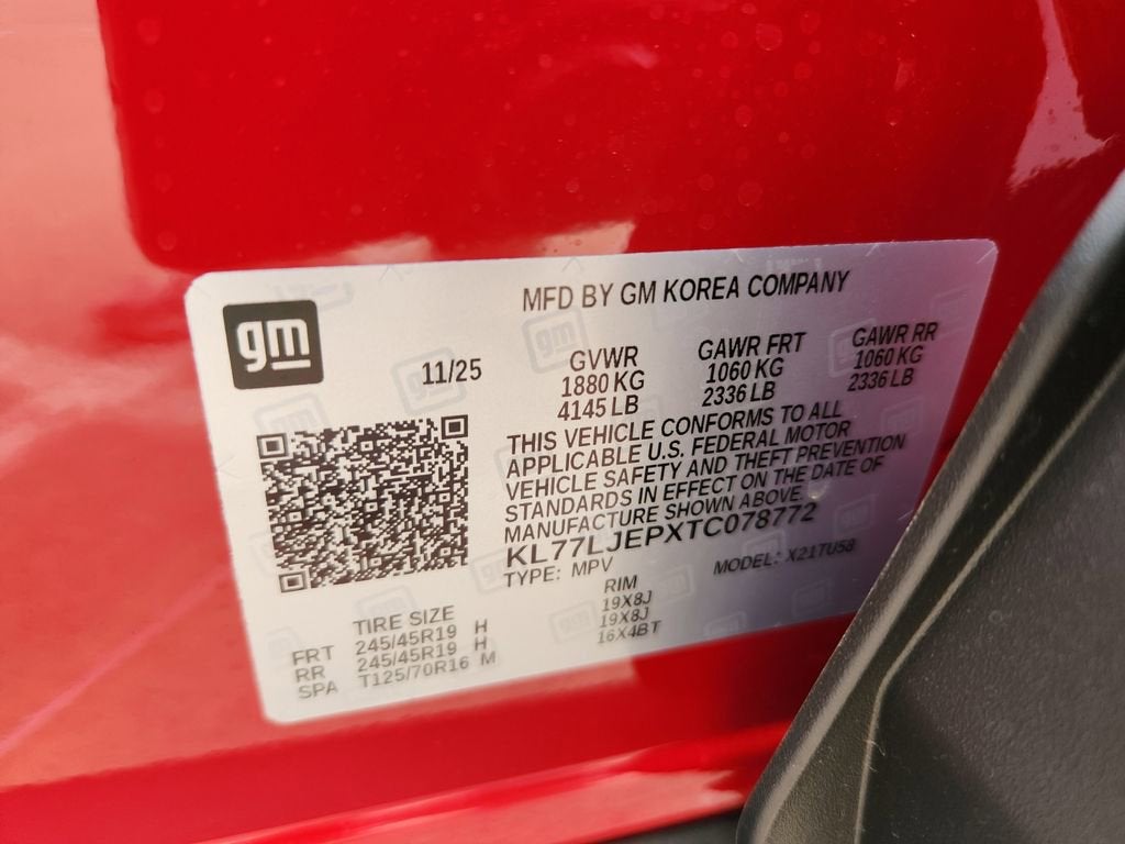 2026 Chevrolet Trax 2RS