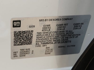 2026 Chevrolet Trailblazer LS