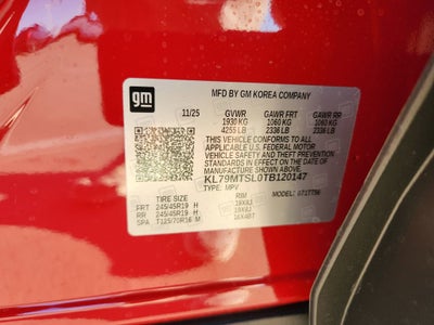 2026 Chevrolet Trailblazer RS