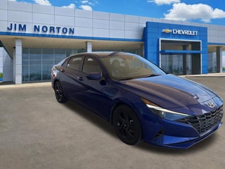 2022 Hyundai Elantra Hybrid Blue