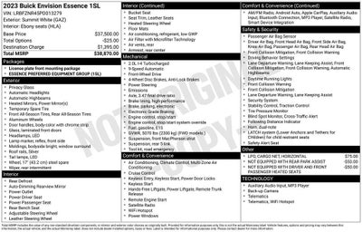 2023 Buick Envision Essence