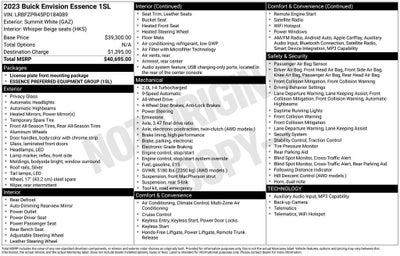 2023 Buick Envision Essence