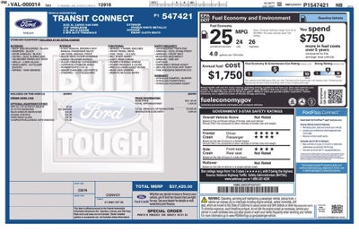 2023 Ford Transit Connect Van XL