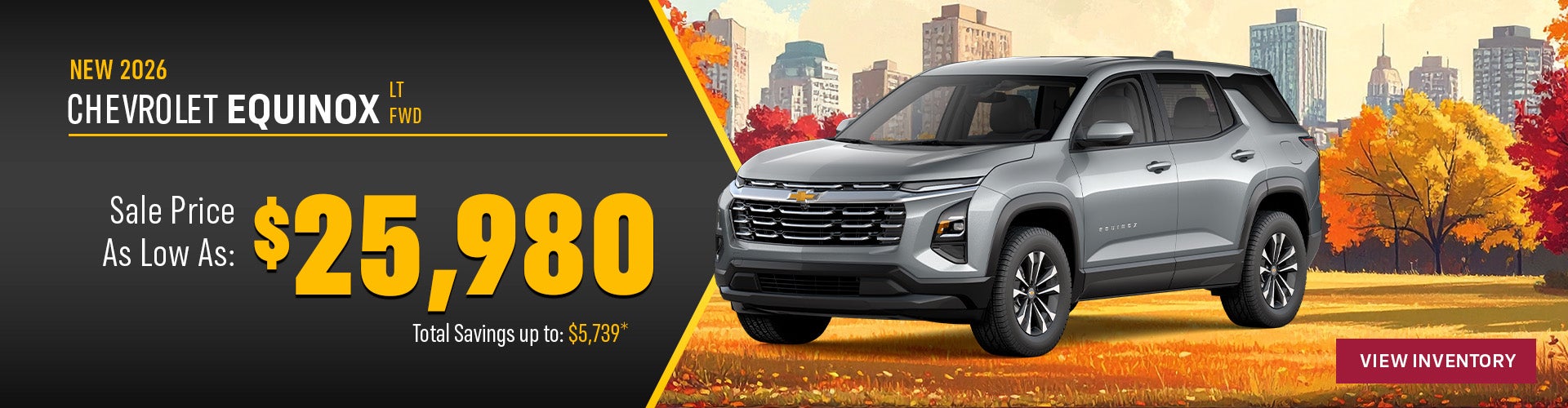 New 2026 Chevrolet Equinox LT FWD 