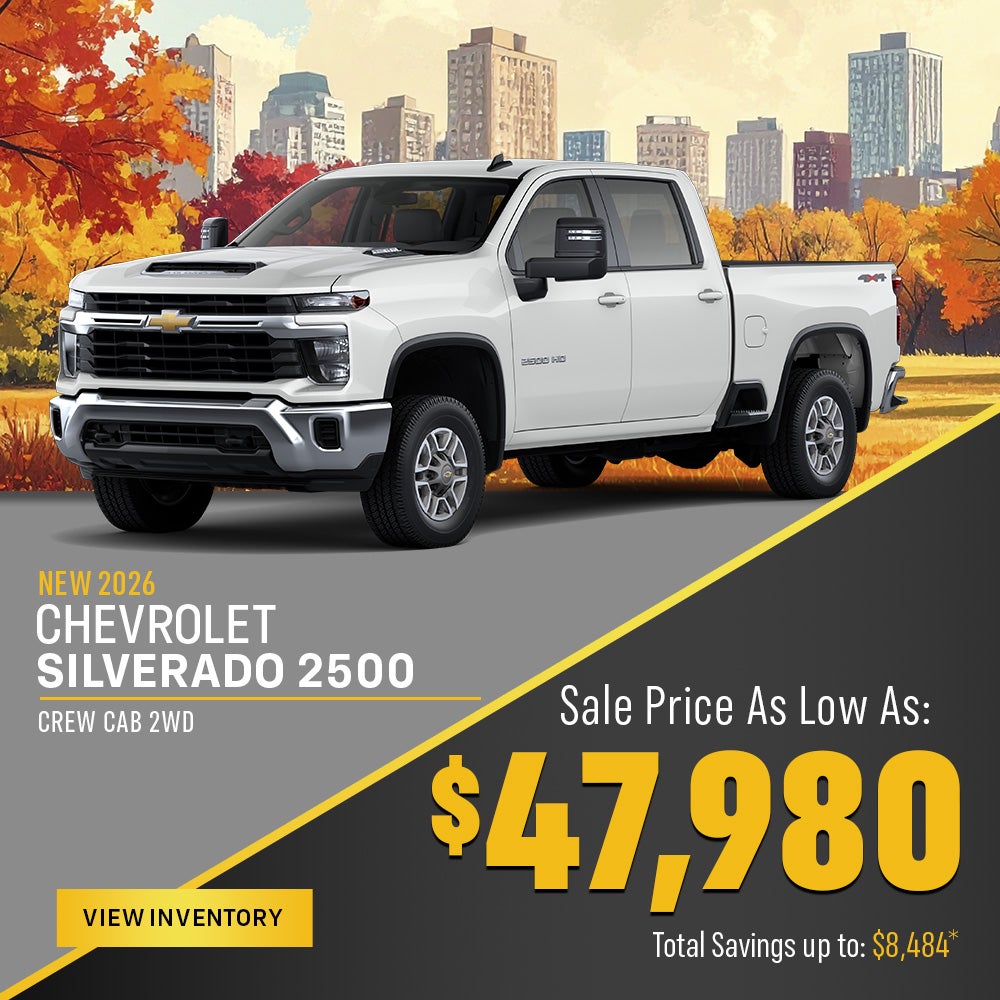 New 2026 Chevrolet Silverado 2500 HD Crew Cab 2WD 