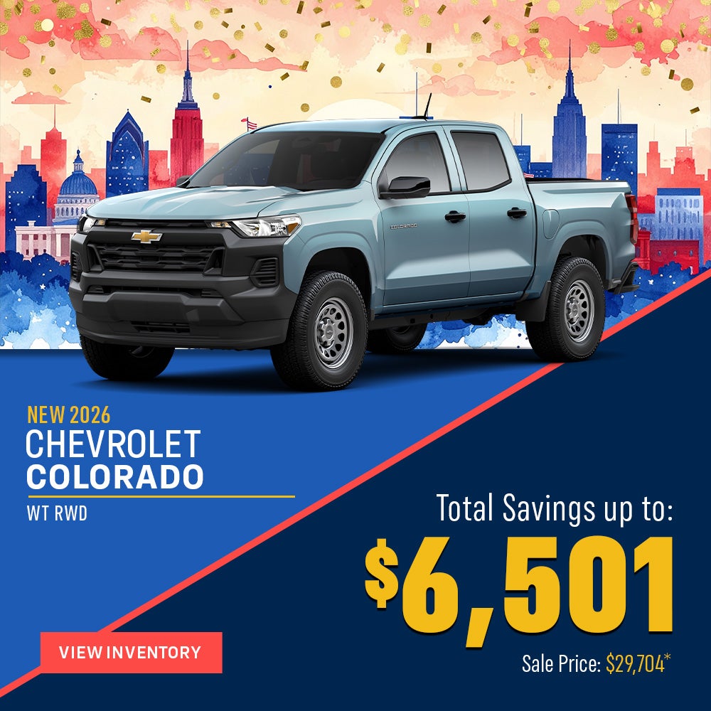 New 2026 Chevrolet Colorado WT RWD