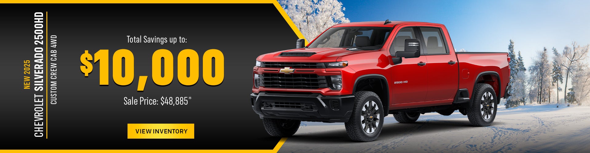 New 2025 Chevrolet Silverado 2500HD Custom Crew Cab 4WD