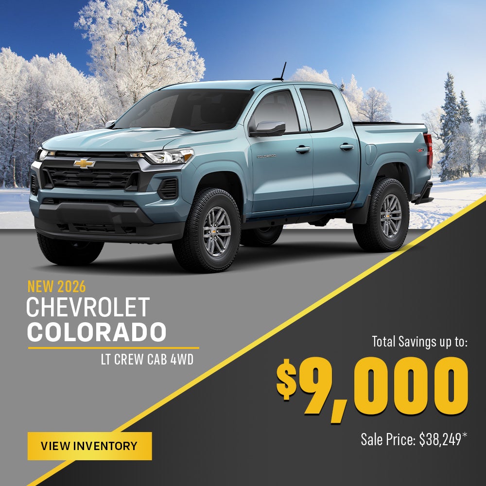 New 2026 Chevrolet Colorado LT Crew Cab 4WD